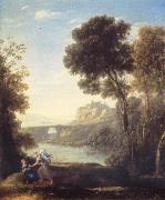 Claude Lorrain Landscape with Hagar and the Angel